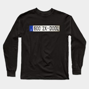 Goo Goo Doll Car License Plate Long Sleeve T-Shirt